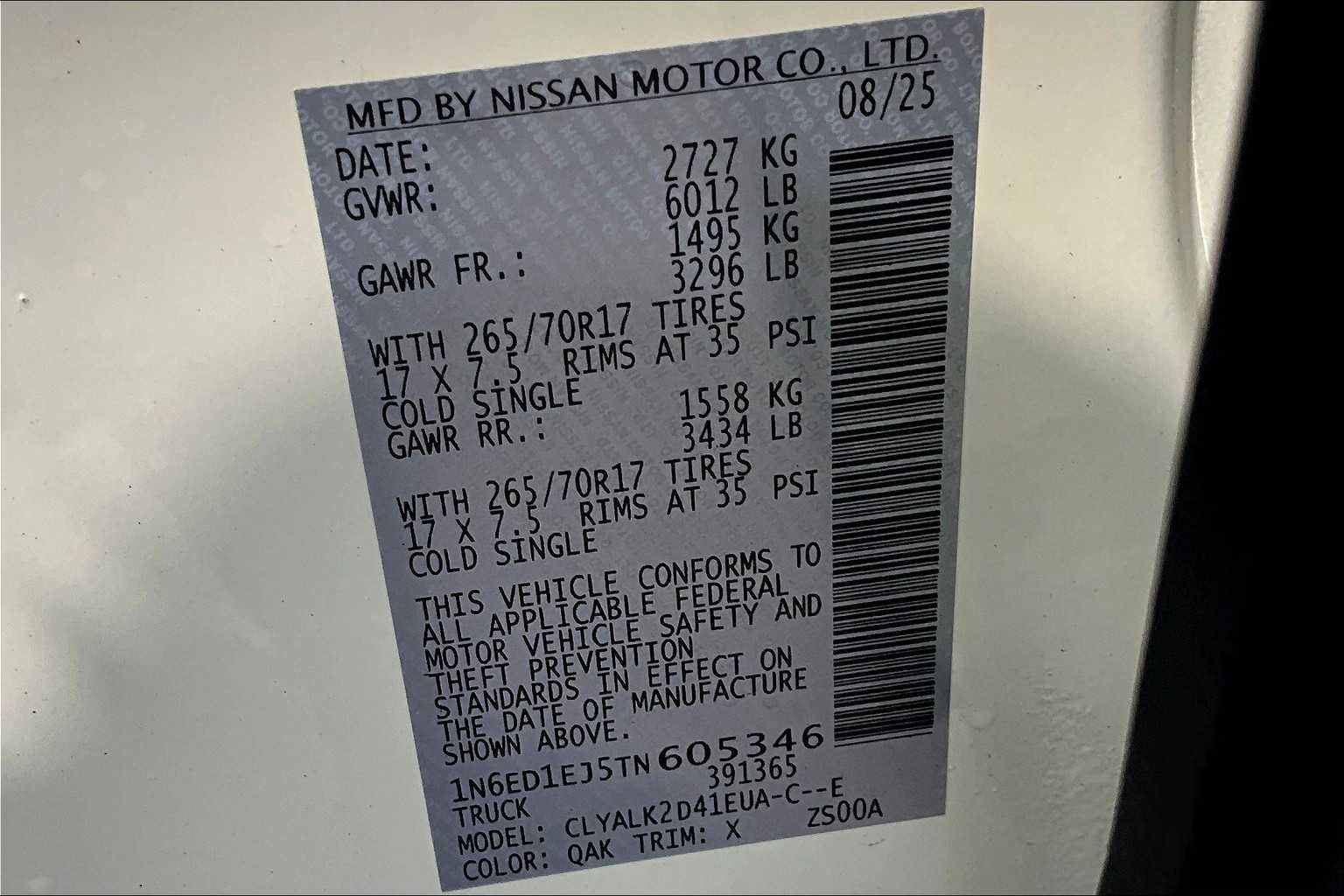 New 2026 Nissan Frontier Pro-X image 14