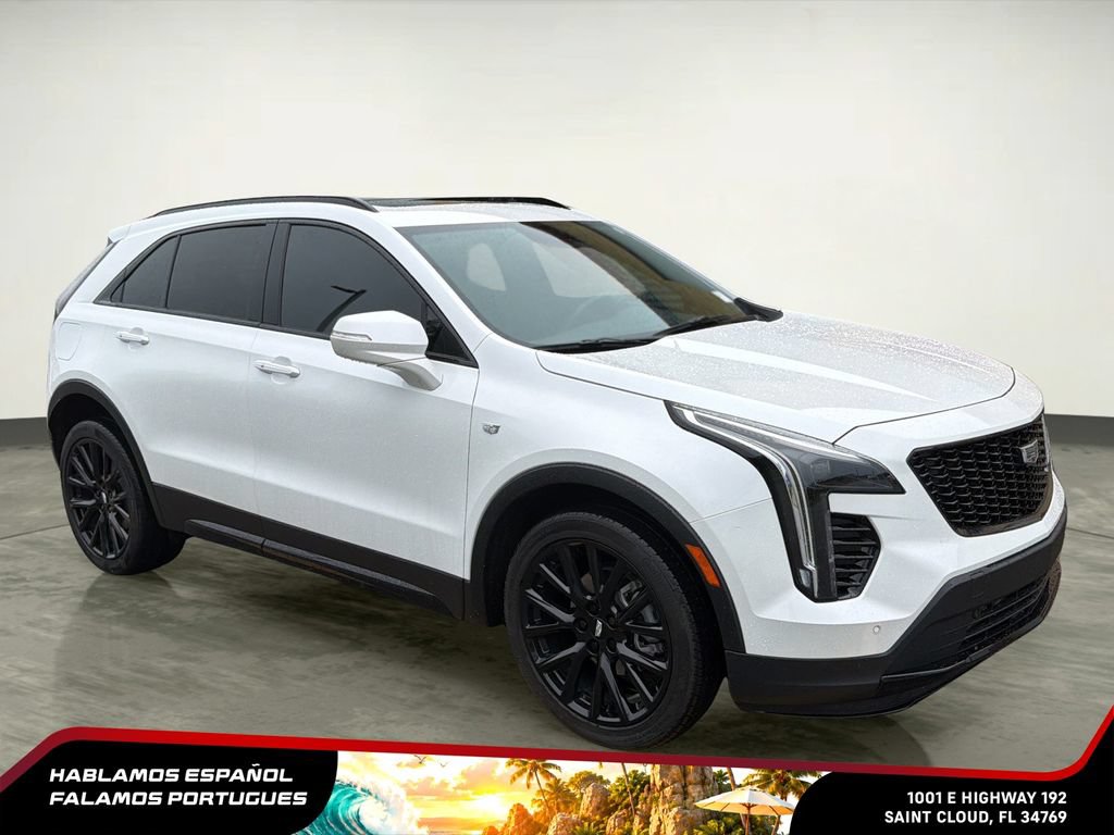 Certified 2022 Cadillac XT4 Sport w/ LPO, ONYX Package FWD image 8