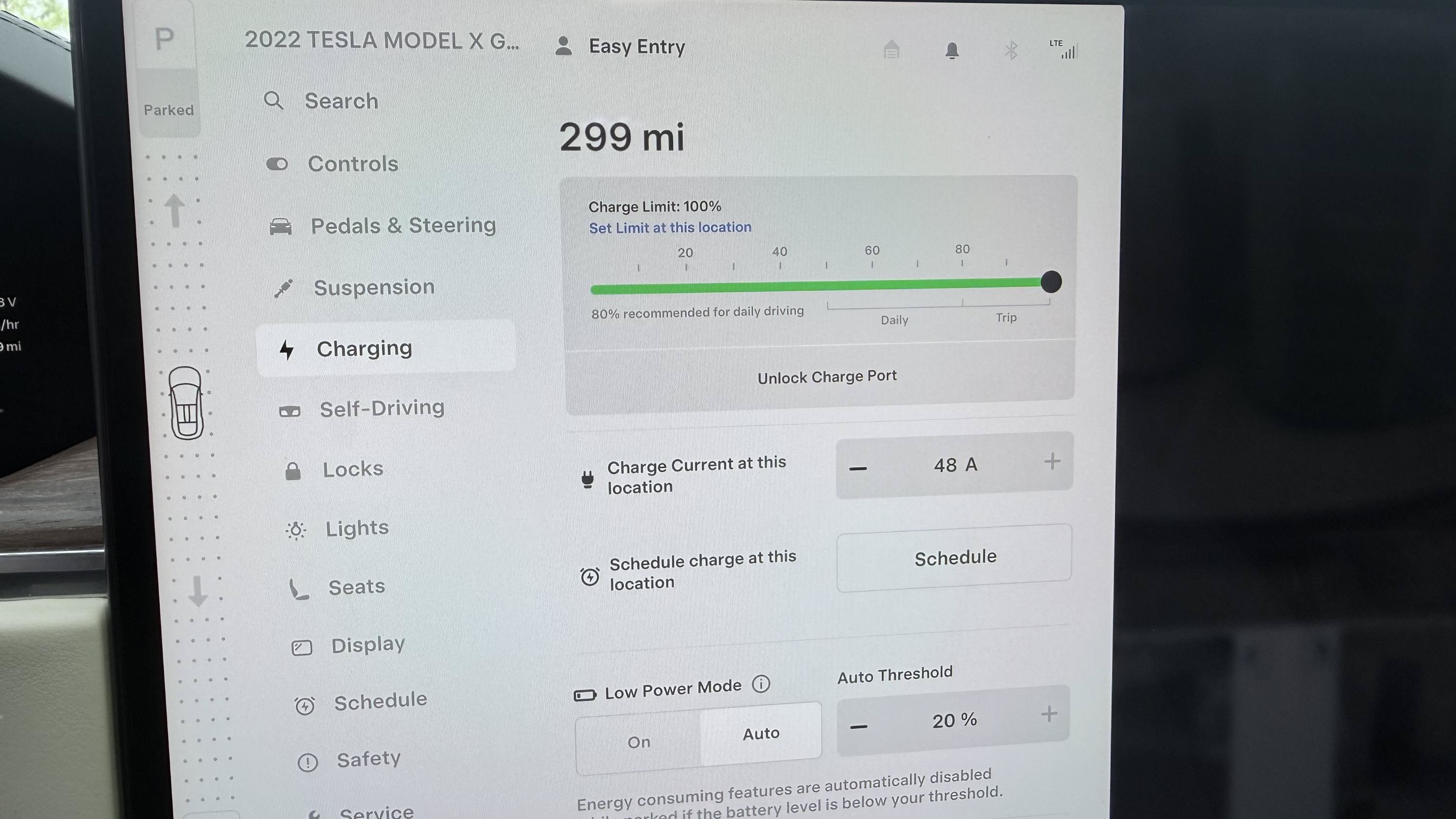 Used 2022 Tesla Model X AWD/4WD image 1