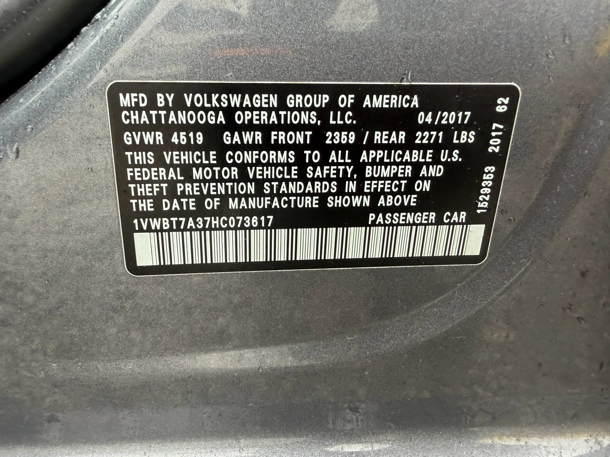 Used 2017 Volkswagen Passat 1.8T SE FWD image 31