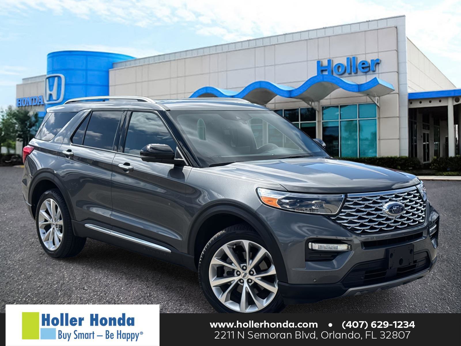 Used 2023 Ford Explorer Platinum w/ Technology Package image 1