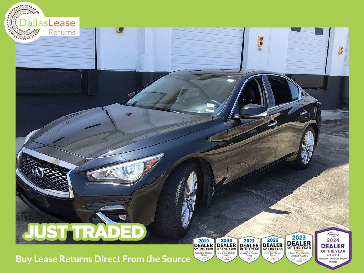 Used 2021 INFINITI Q50 Luxe w/ Cargo Package