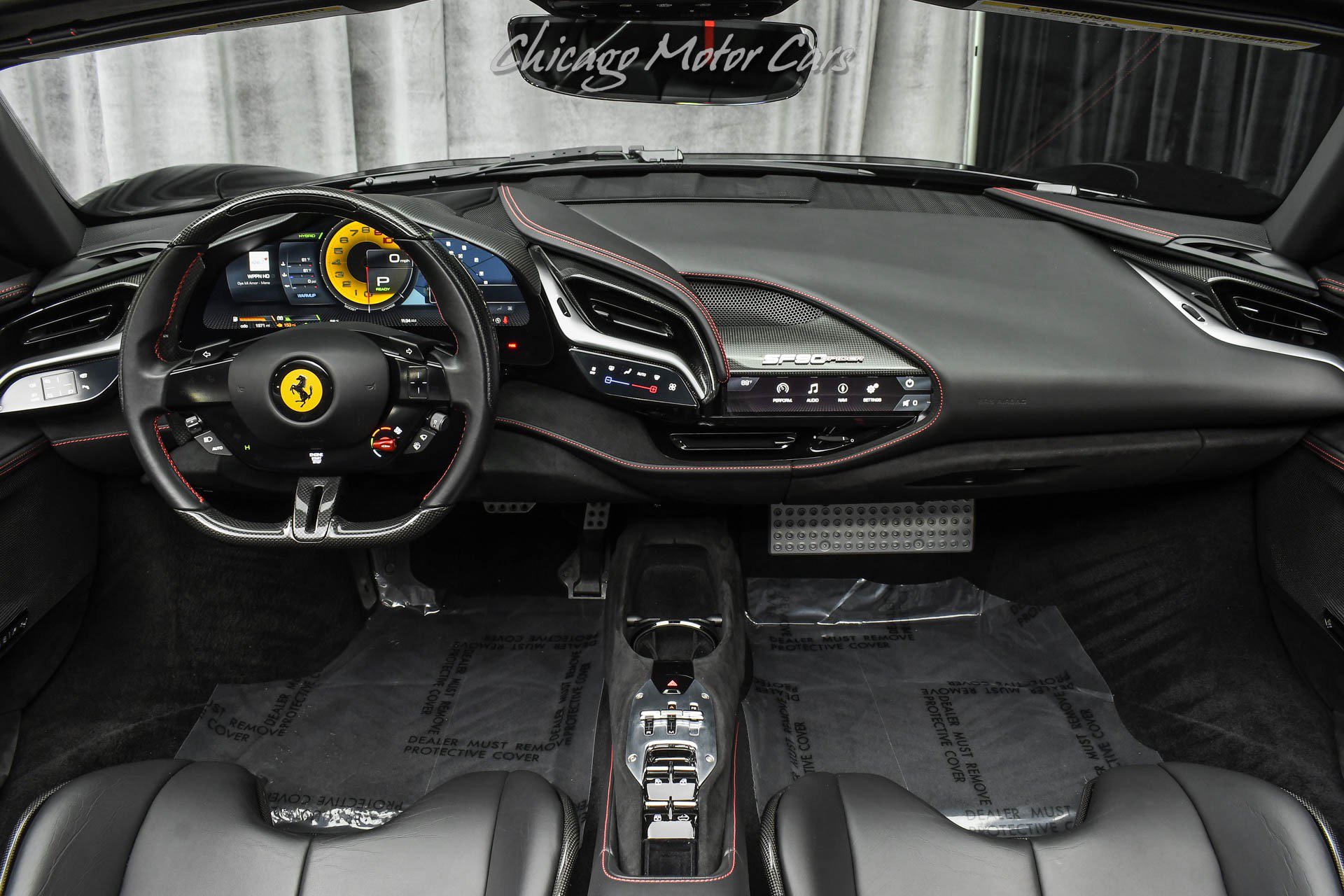 Used 2022 Ferrari SF90 Spider 1900 miles Tons of Carbon Fibe image 24