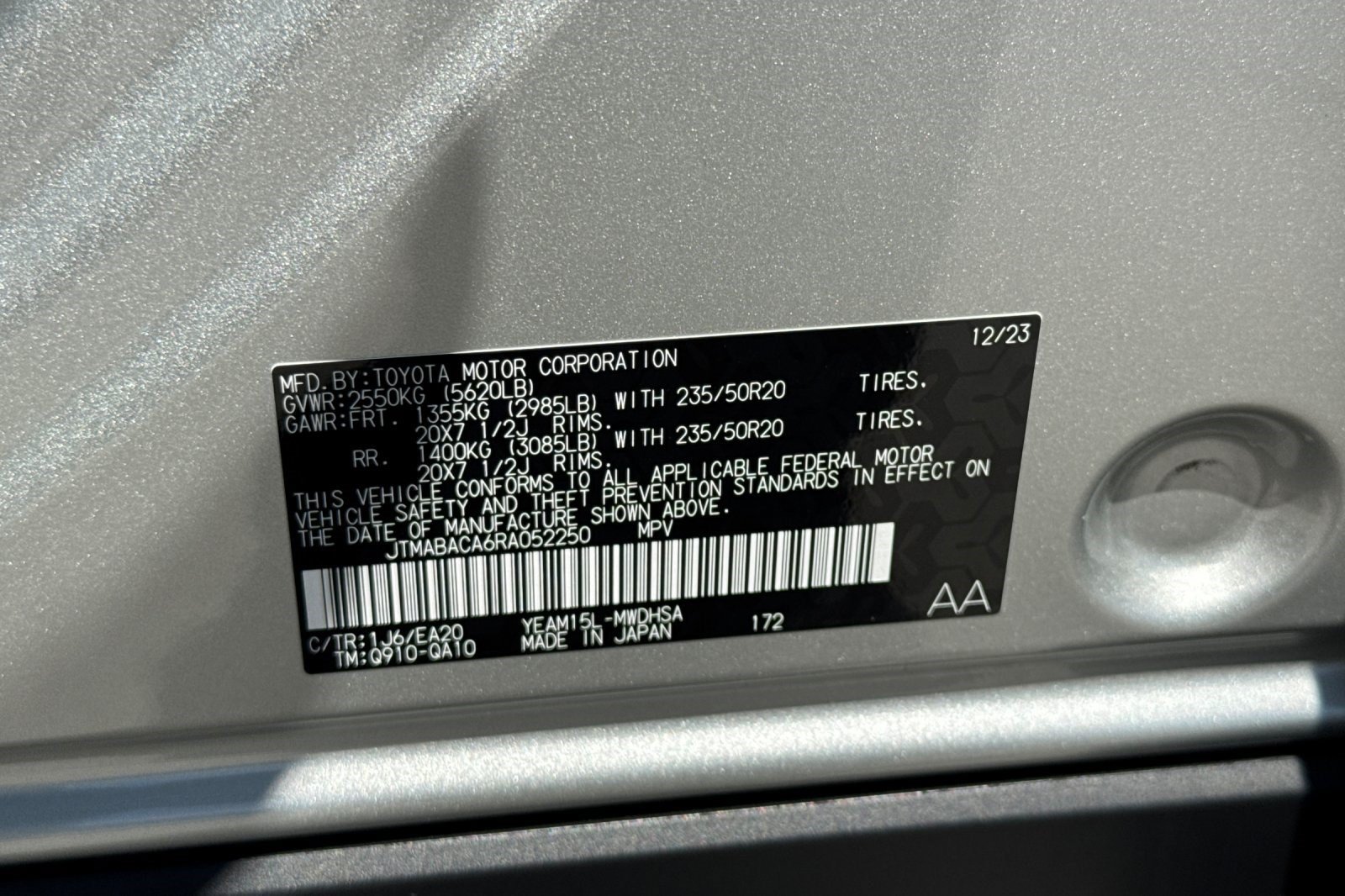 Certified 2024 Toyota bZ4X AWD w/ Weather Package image 27