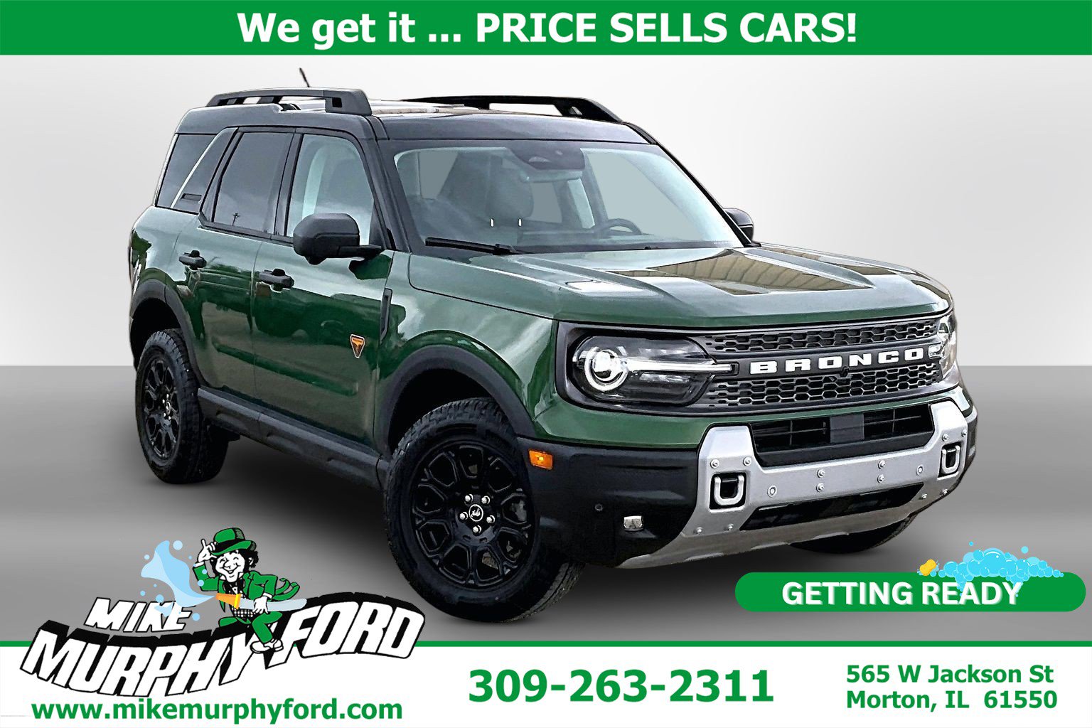 Used 2025 Ford Bronco Sport Badlands w/ Badlands Tech Package AWD/4WD image 1
