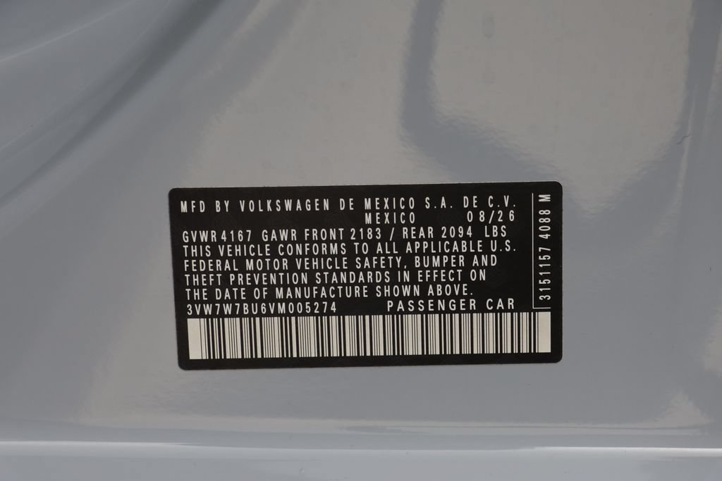 New 2027 Volkswagen Jetta SE FWD image 25