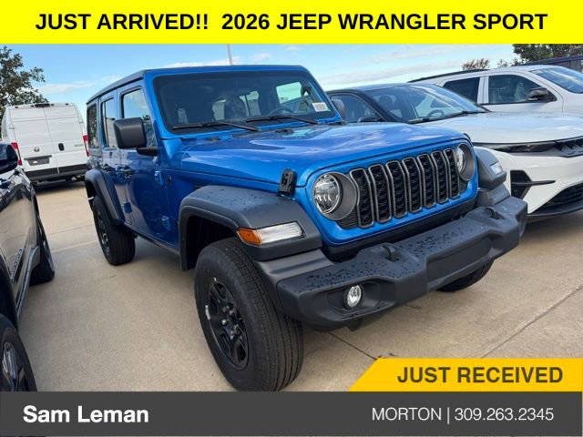 New 2026 Jeep Wrangler Sport