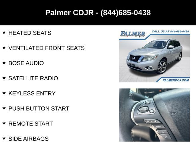 Used 2015 Nissan Pathfinder Platinum FWD image 12