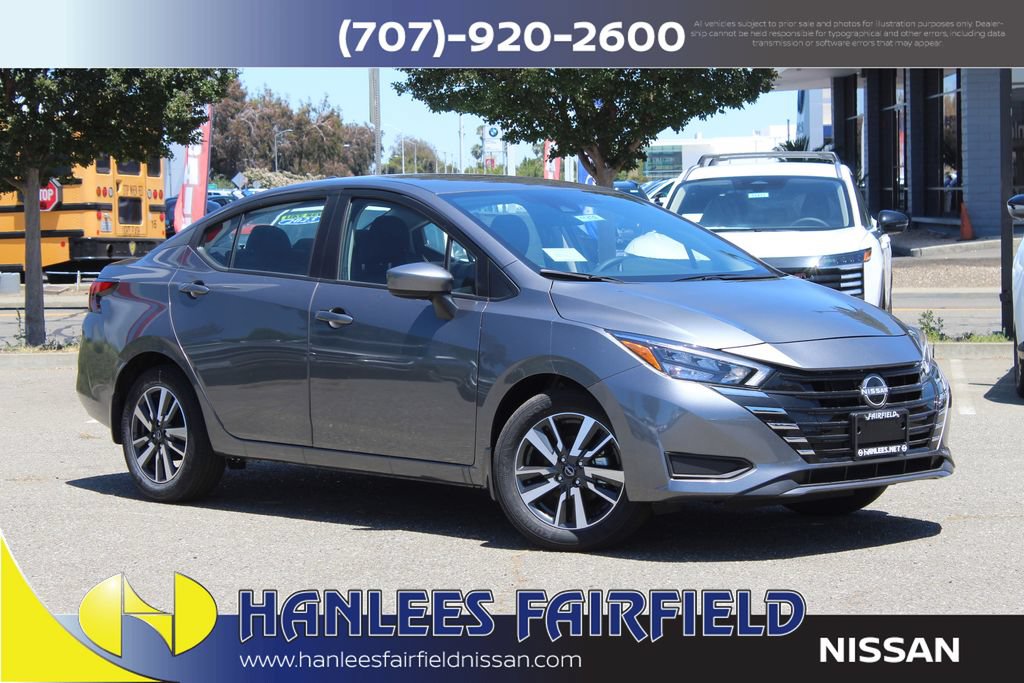 New 2025 Nissan Versa SV w/ Trunk Package