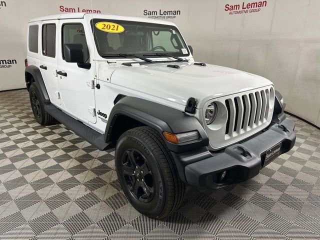 Used 2021 Jeep Wrangler Unlimited Sport AWD/4WD image 1
