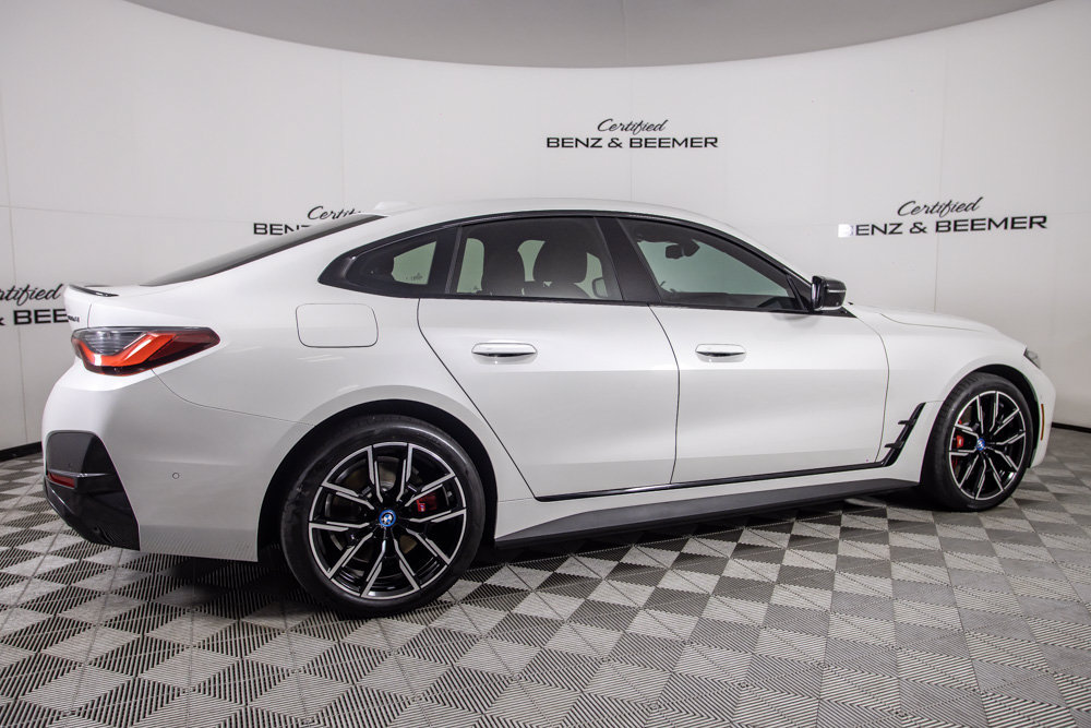 Used 2024 BMW i4 eDrive40 w/ M Sport Package RWD image 4