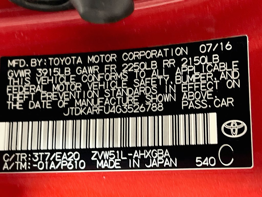 Used 2016 Toyota Prius Four w/ Advanced Technology Package FWD image 29