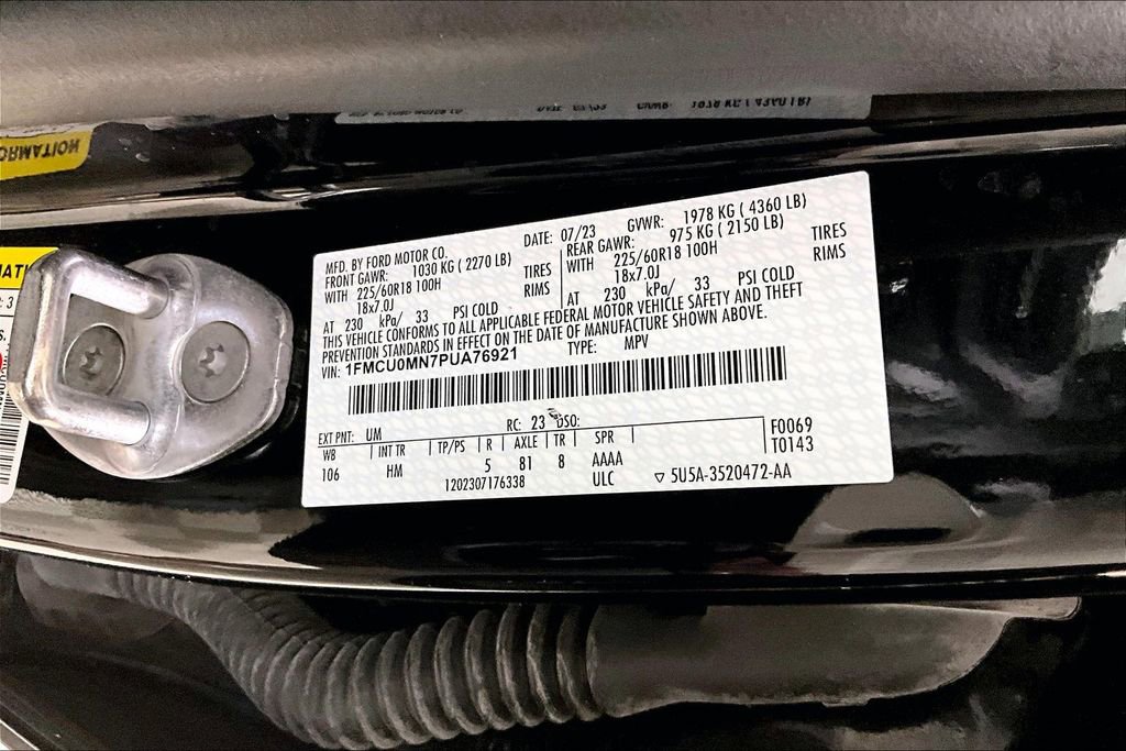 Used 2023 Ford Escape ST-Line w/ Tech Pack #1 image 23