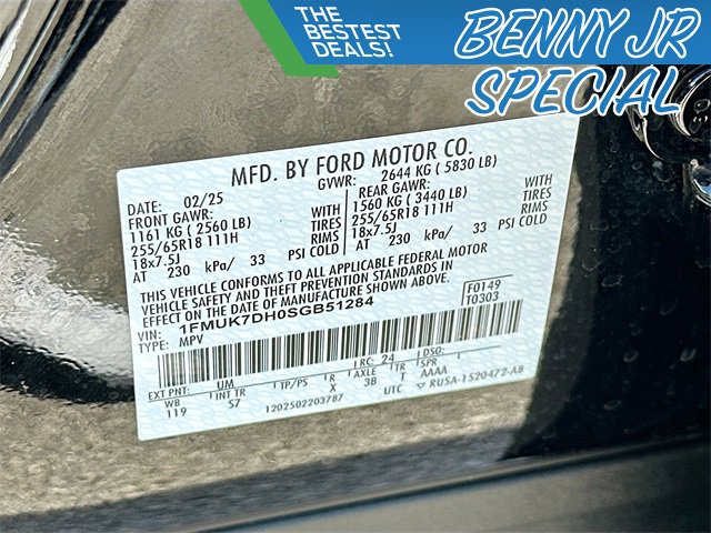 Used 2025 Ford Explorer Active w/ Active Comfort Package image 31