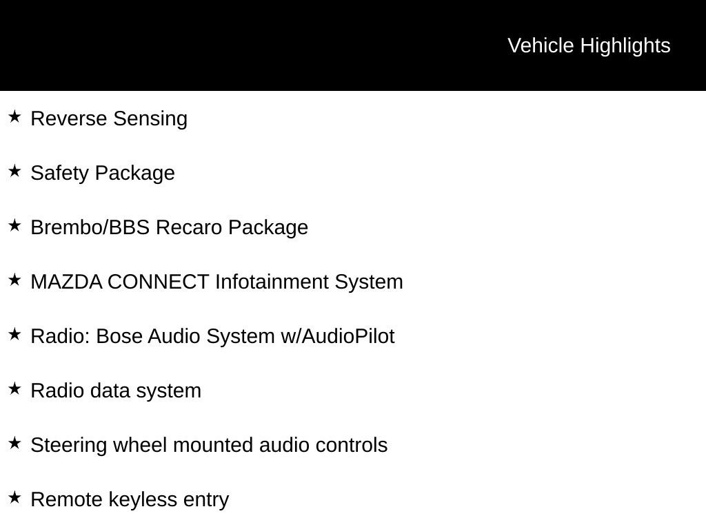 Used 2024 MAZDA MX-5 Miata Club w/ Brembo/BBS Recaro Package image 12