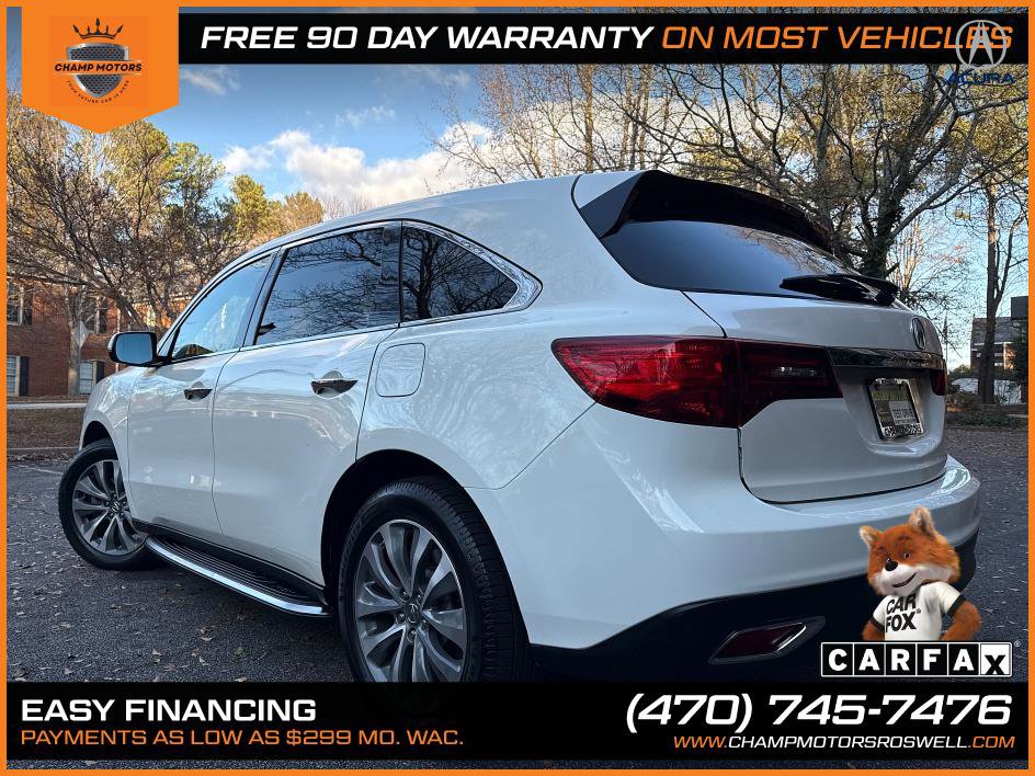 Used 2016 Acura MDX w/Tech image 12