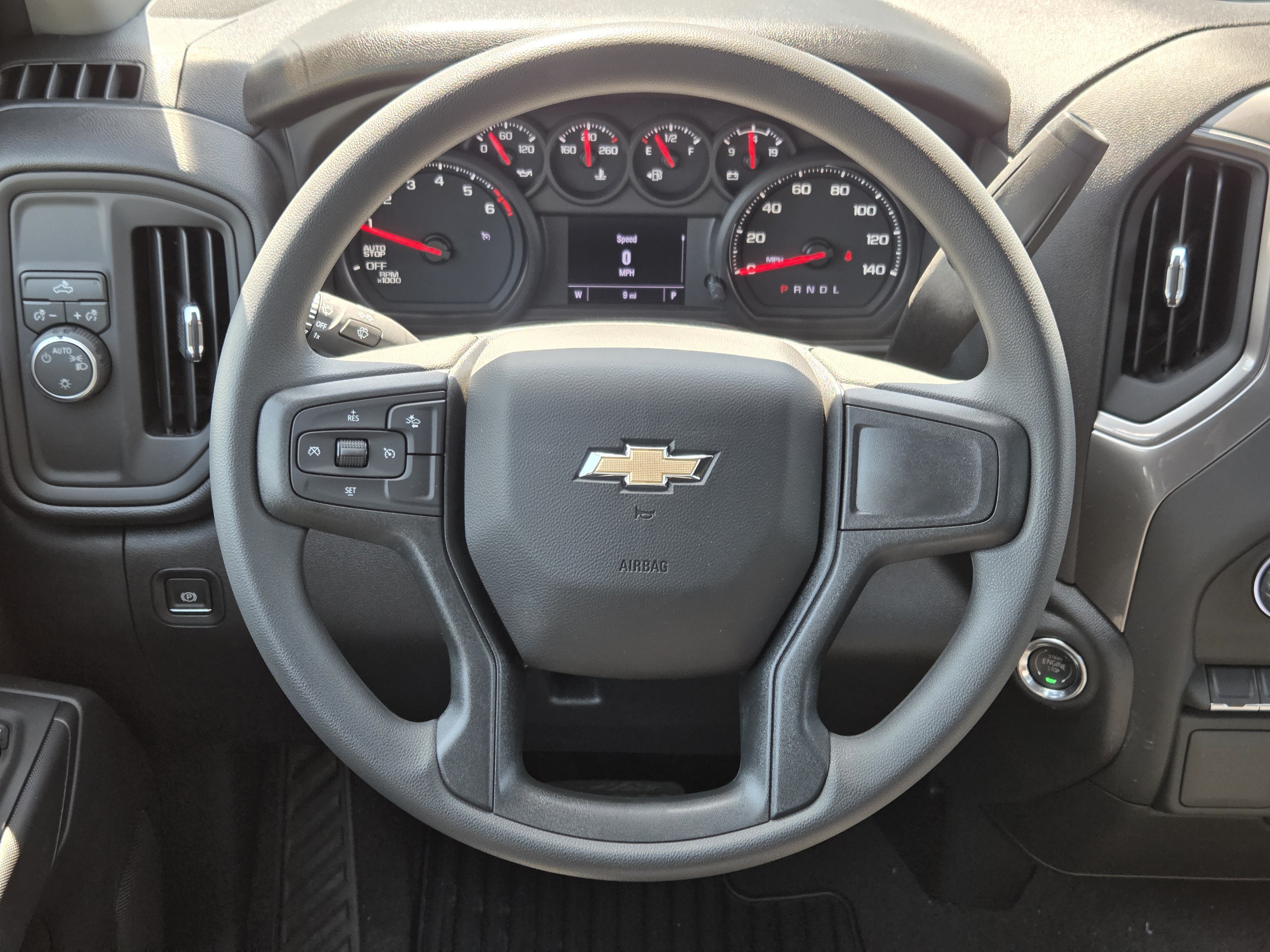 New 2026 Chevrolet Silverado 1500 Custom w/ Turbomax Blackout Package RWD image 16