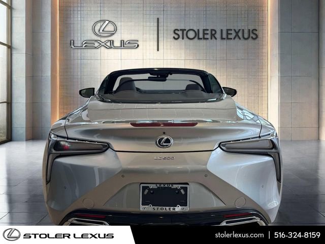 Certified 2023 Lexus LC 500 Convertible w/ Touring Package RWD image 4