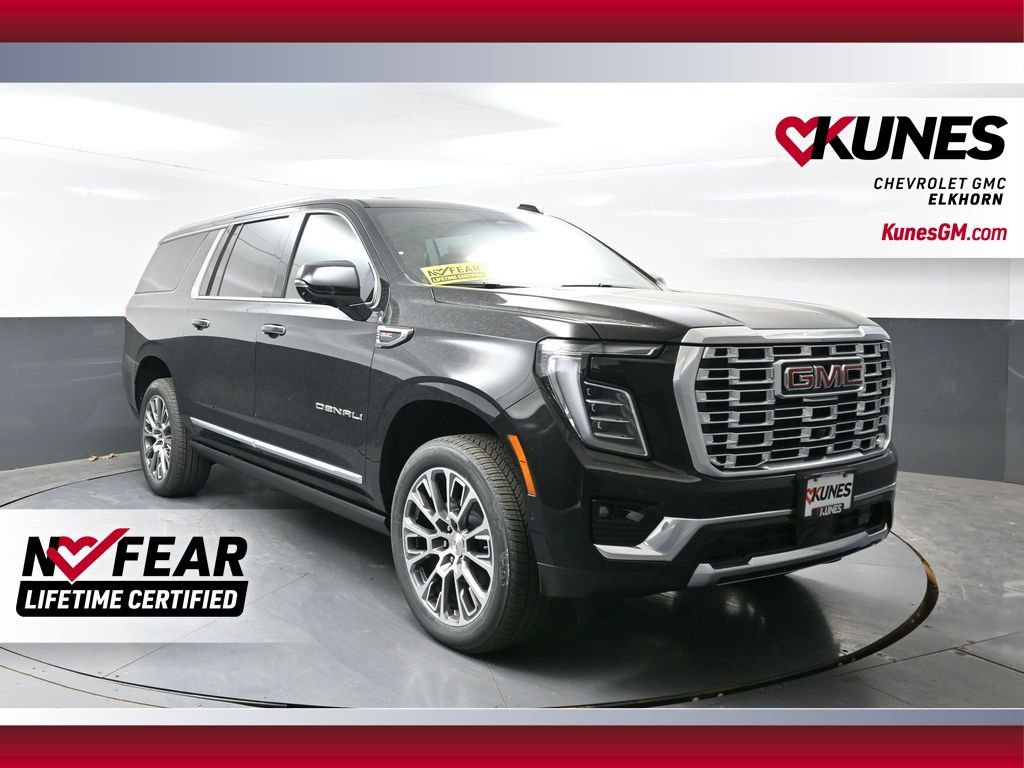 New 2026 GMC Yukon XL Denali w/ Sun & Power Step Package