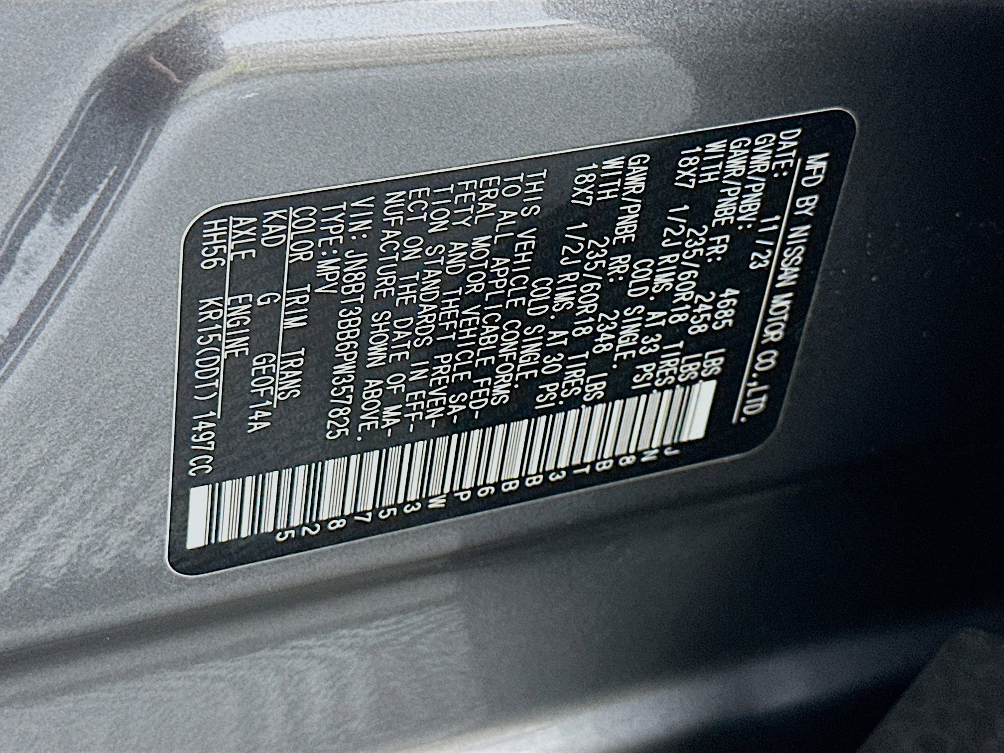 Used 2023 Nissan Rogue SV image 12