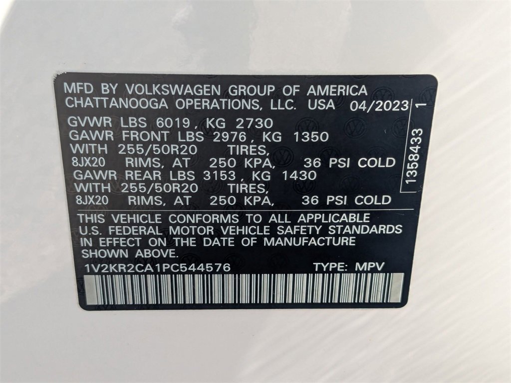 Used 2023 Volkswagen Atlas SE image 30
