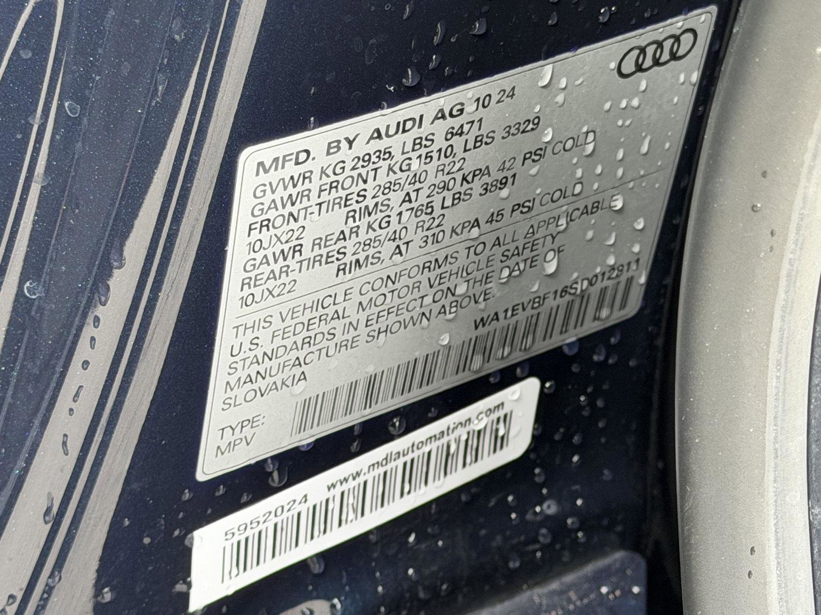 Used 2025 Audi Q8 Premium Plus w/ Premium Plus Package image 25