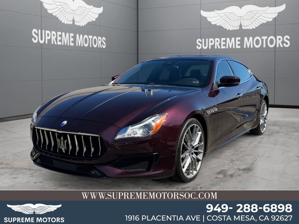 Used 2017 Maserati Quattroporte S GranSport Q4 image 1