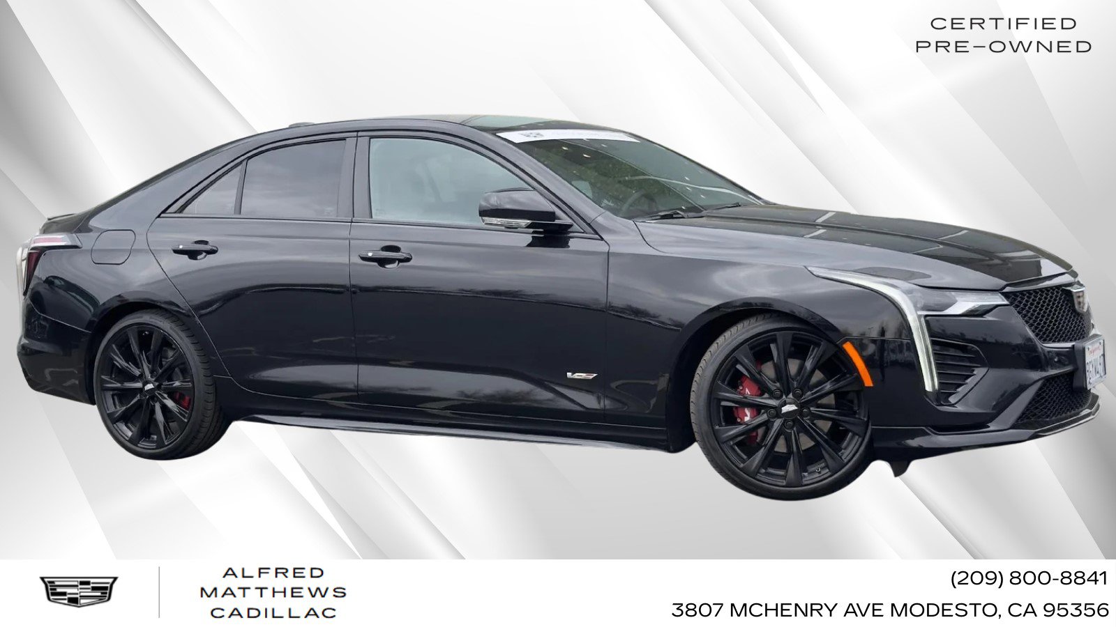 Certified 2023 Cadillac CT4 V w/ Navigation Package image 2