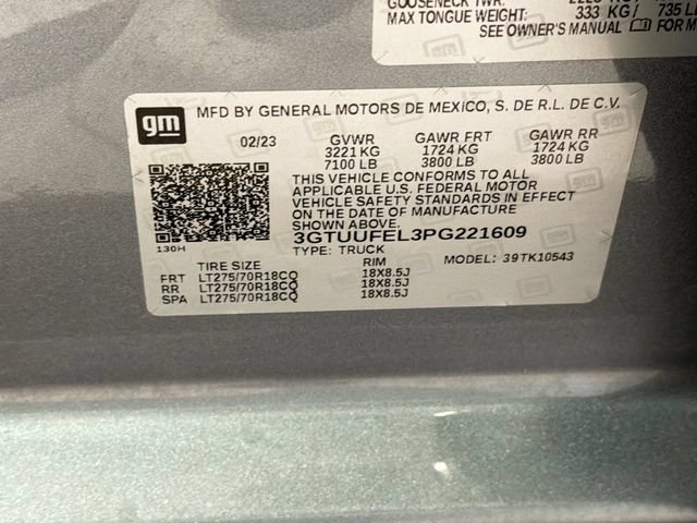 Used 2023 GMC Sierra 1500 AT4X AWD/4WD image 28
