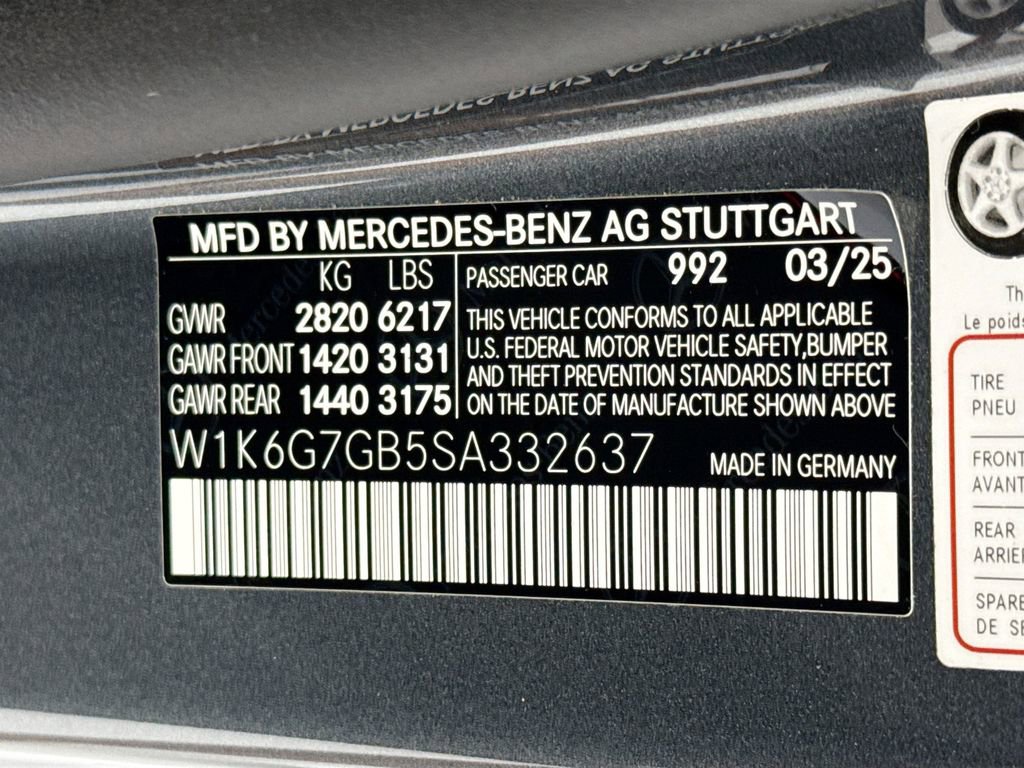 Certified 2025 Mercedes-Benz S 580 4MATIC Sedan image 34
