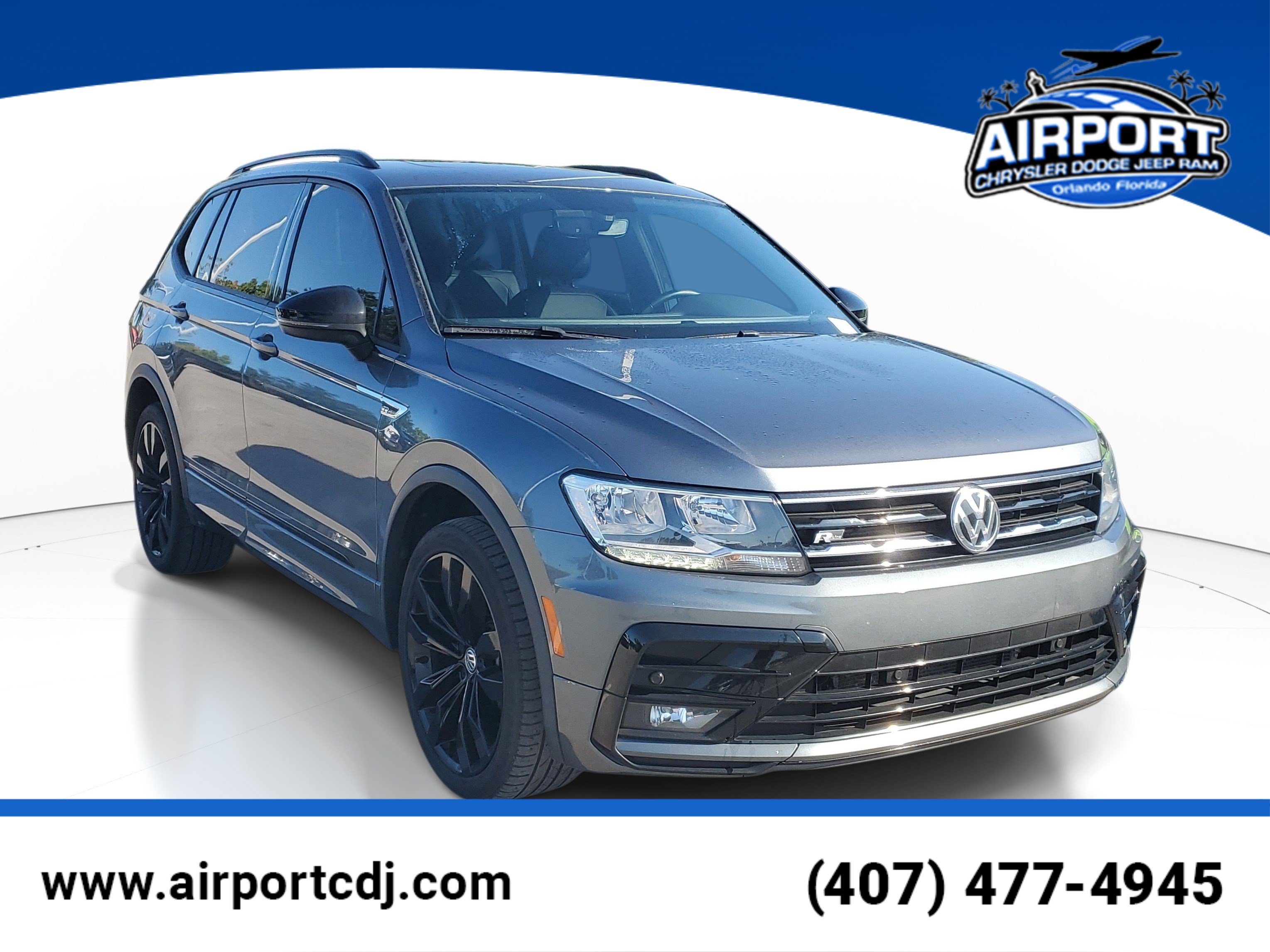 Used 2021 Volkswagen Tiguan SE R-Line