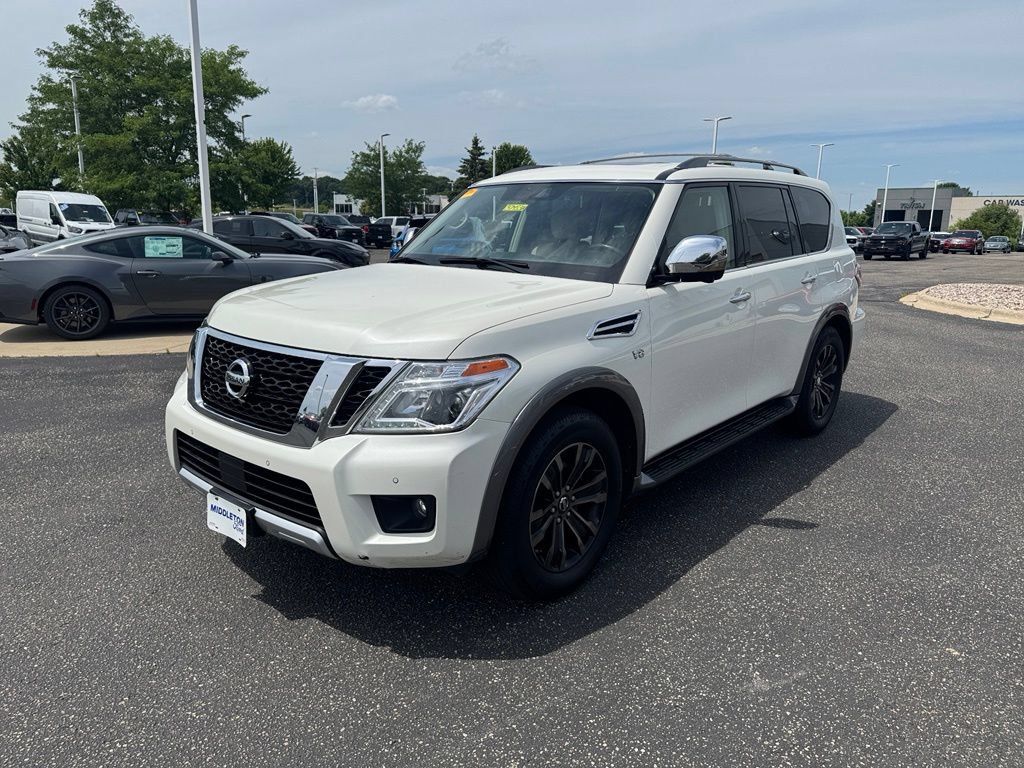 Used 2018 Nissan Armada Platinum w/ Captain Seat Package AWD/4WD image 7