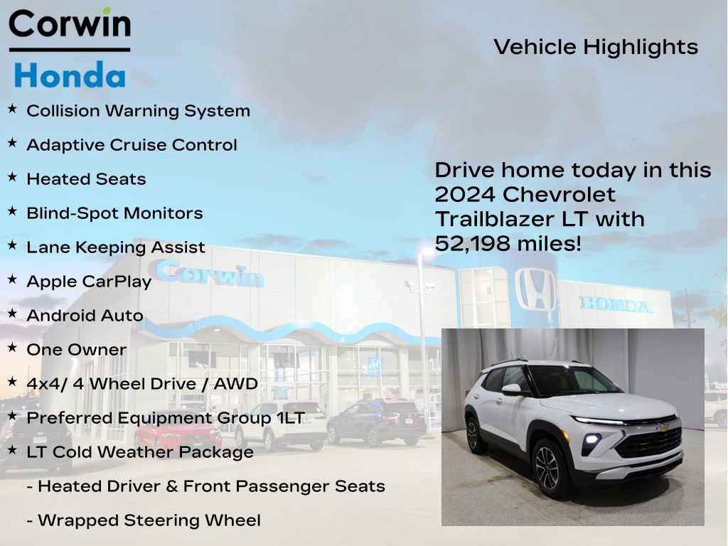 Used 2024 Chevrolet TrailBlazer LT w/ Convenience Package image 7