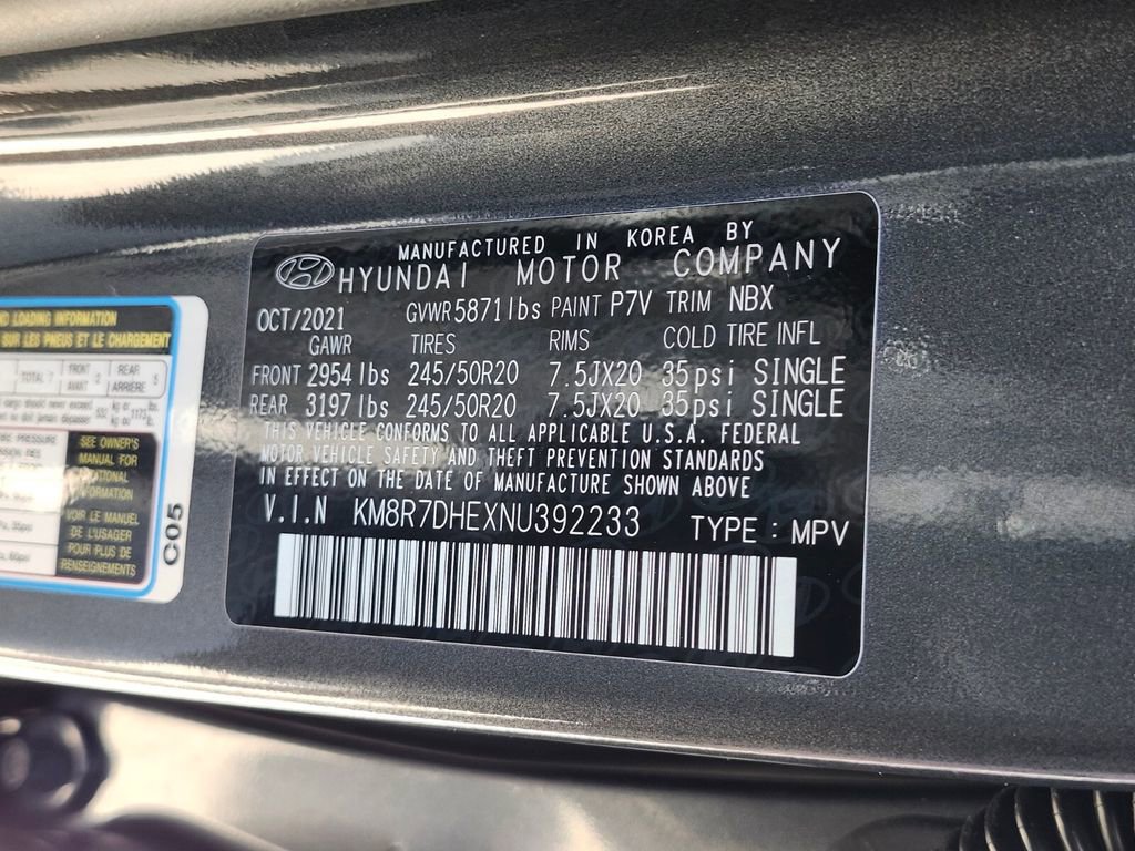 Used 2022 Hyundai Palisade Calligraphy AWD/4WD image 38