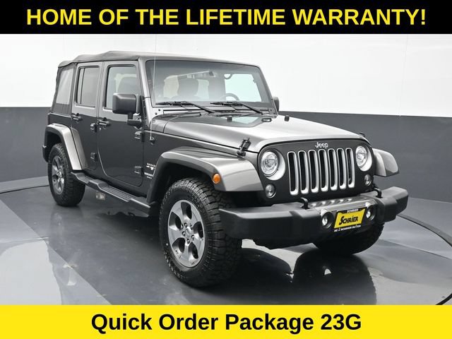 Used 2017 Jeep Wrangler Unlimited Sahara w/ Max Tow Package AWD/4WD image 8