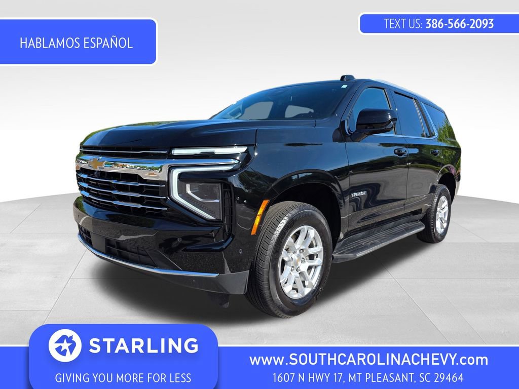 Certified 2025 Chevrolet Tahoe LT AWD/4WD image 1