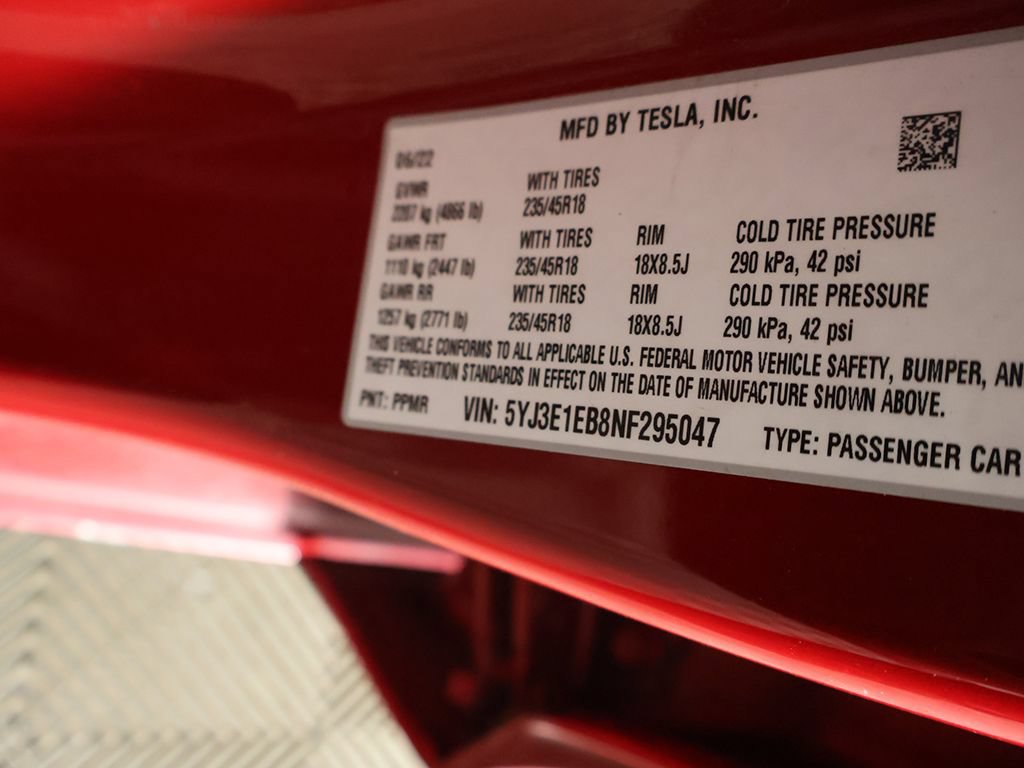 Used 2022 Tesla Model 3 AWD/4WD image 45