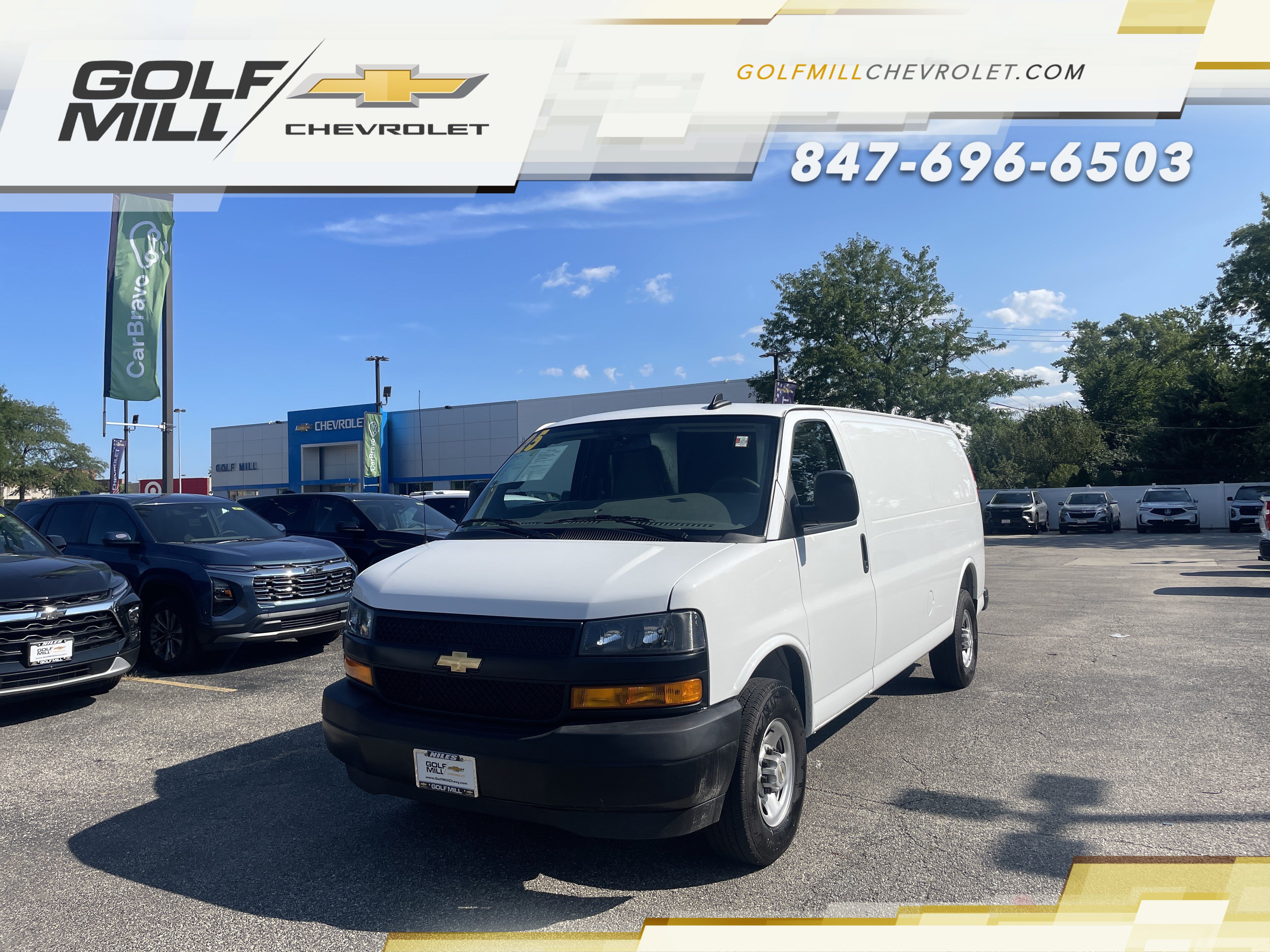 Used 2025 Chevrolet Express 2500 Extended w/ Driver Convenience Package RWD image 1