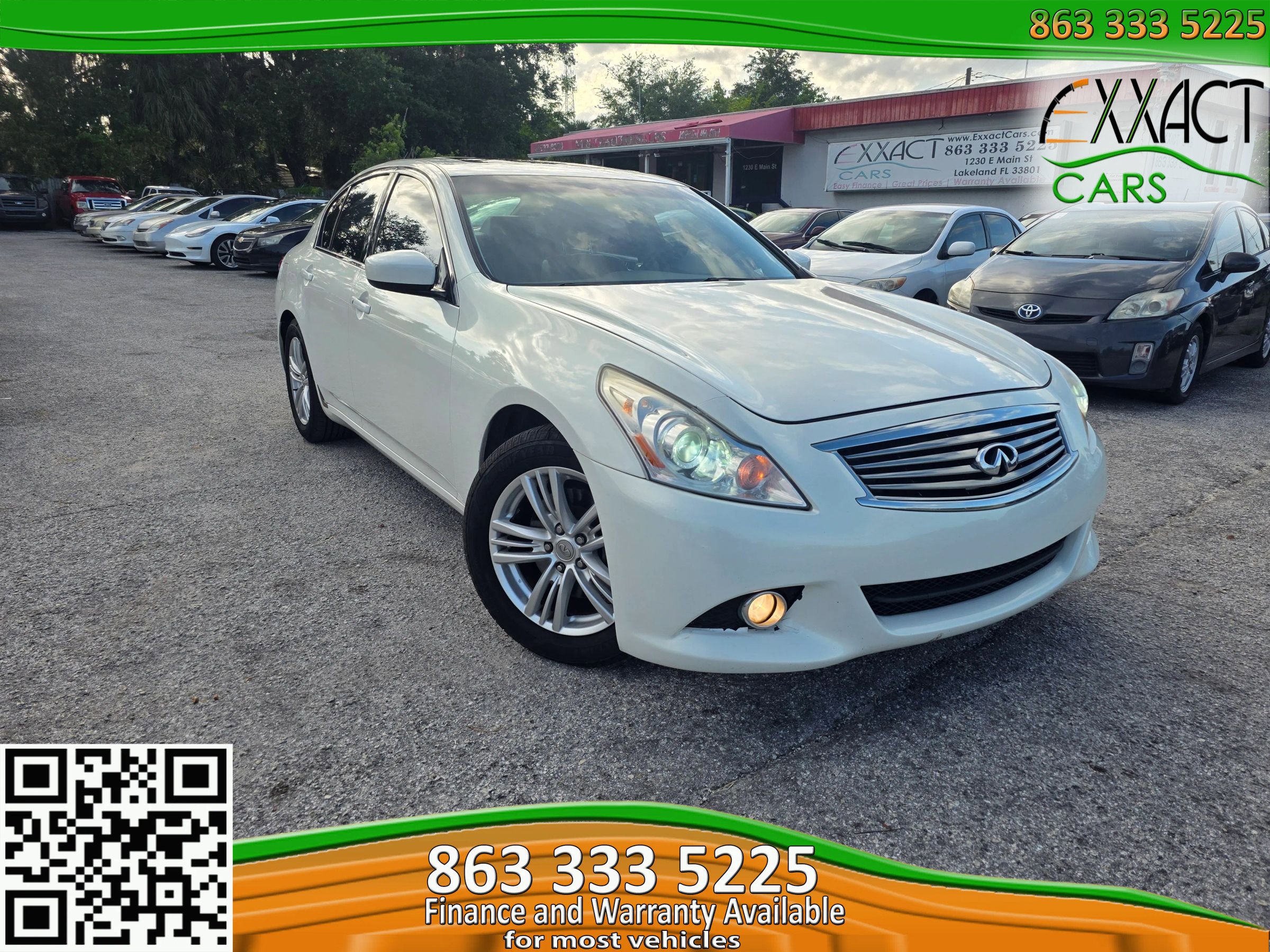 Used 2012 INFINITI G25 Journey