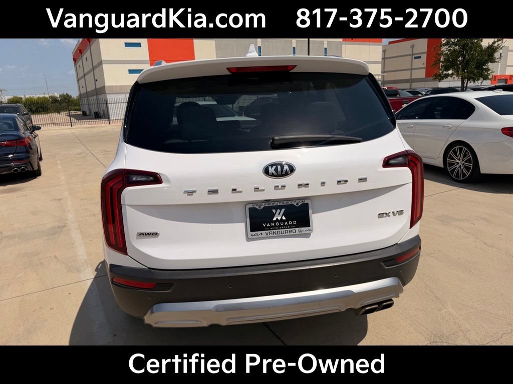 Certified 2021 Kia Telluride EX w/ EX Premium Package AWD/4WD image 3