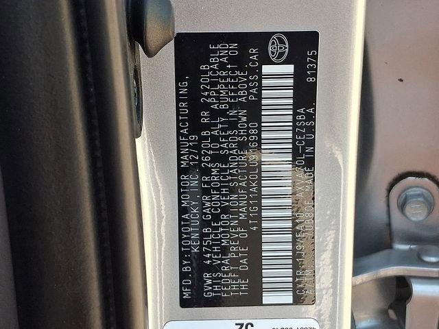 Used 2020 Toyota Camry SE FWD image 26