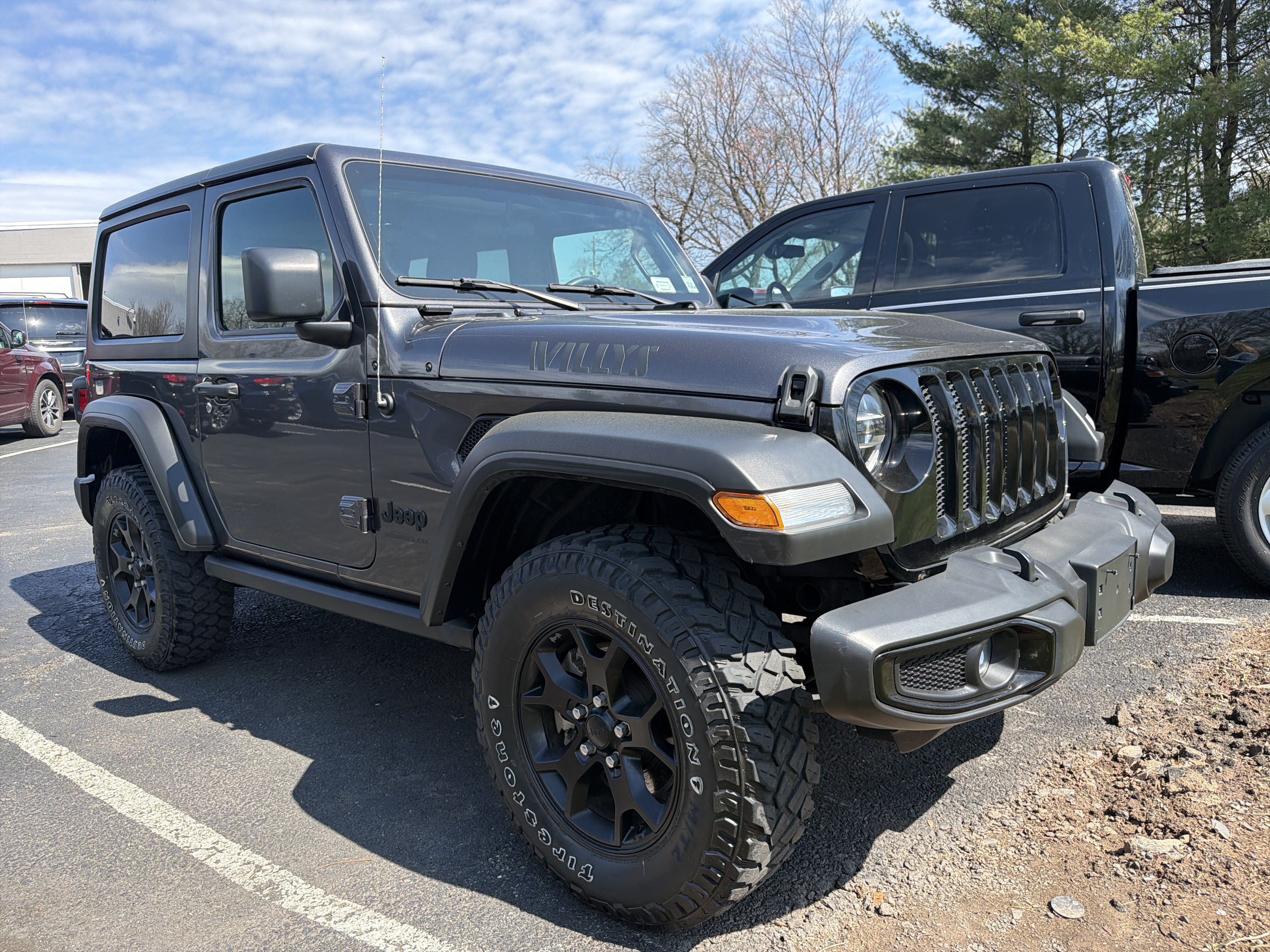 Used 2021 Jeep Wrangler Willys AWD/4WD image 1
