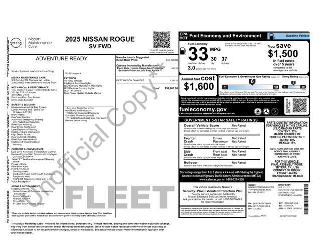Used 2025 Nissan Rogue SV FWD image 32