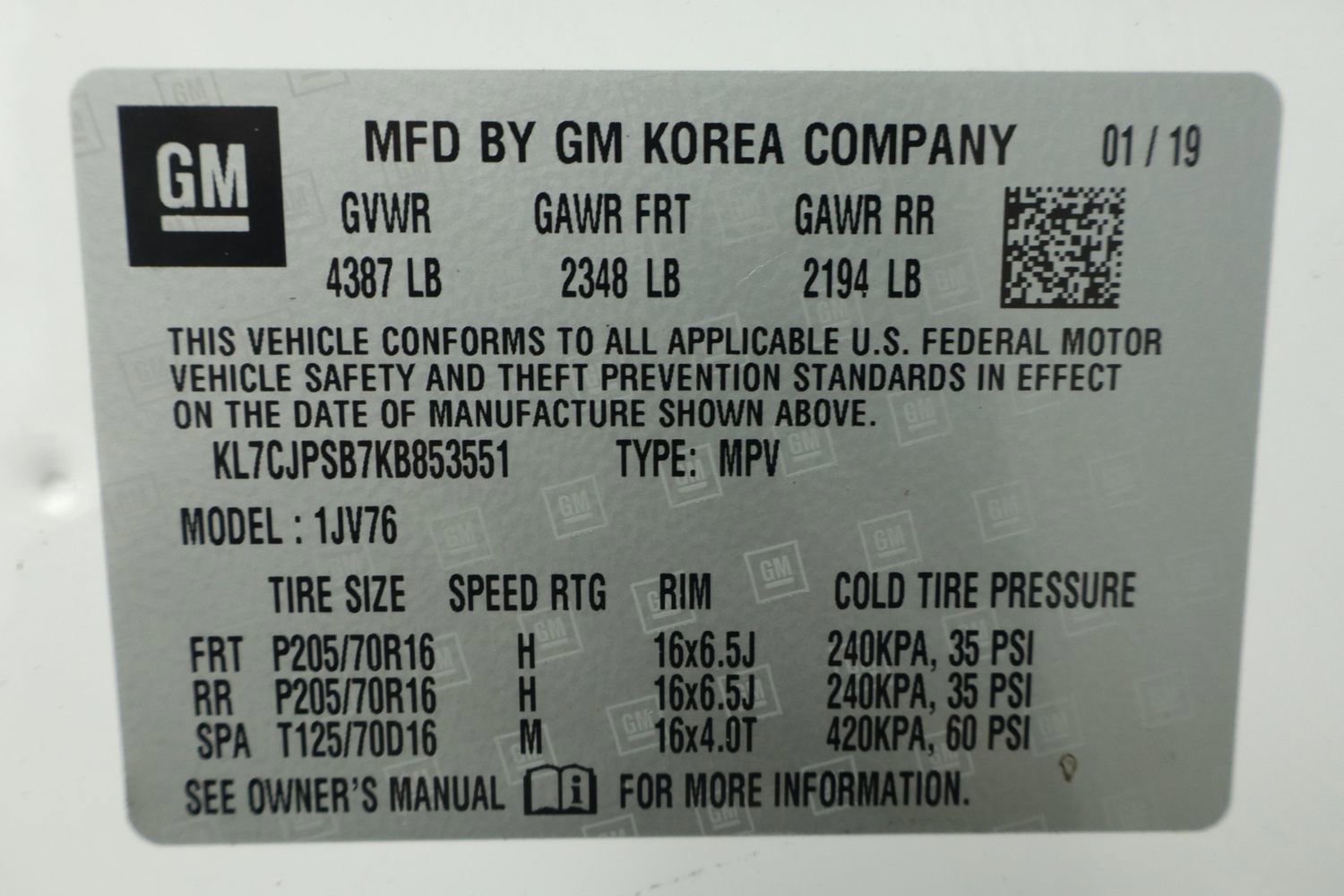 Used 2019 Chevrolet Trax LT w/ LT Convenience Package image 27