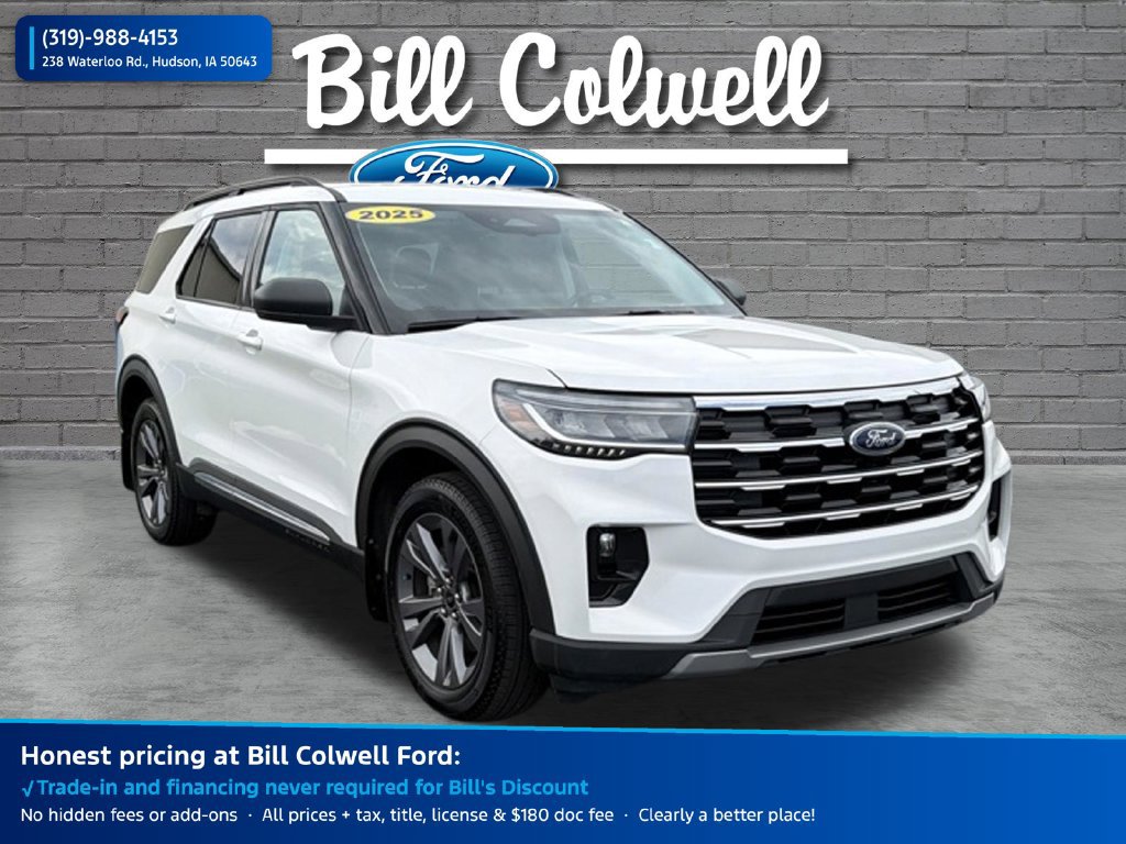 Certified 2025 Ford Explorer Active w/ Active Comfort Package AWD/4WD image 1