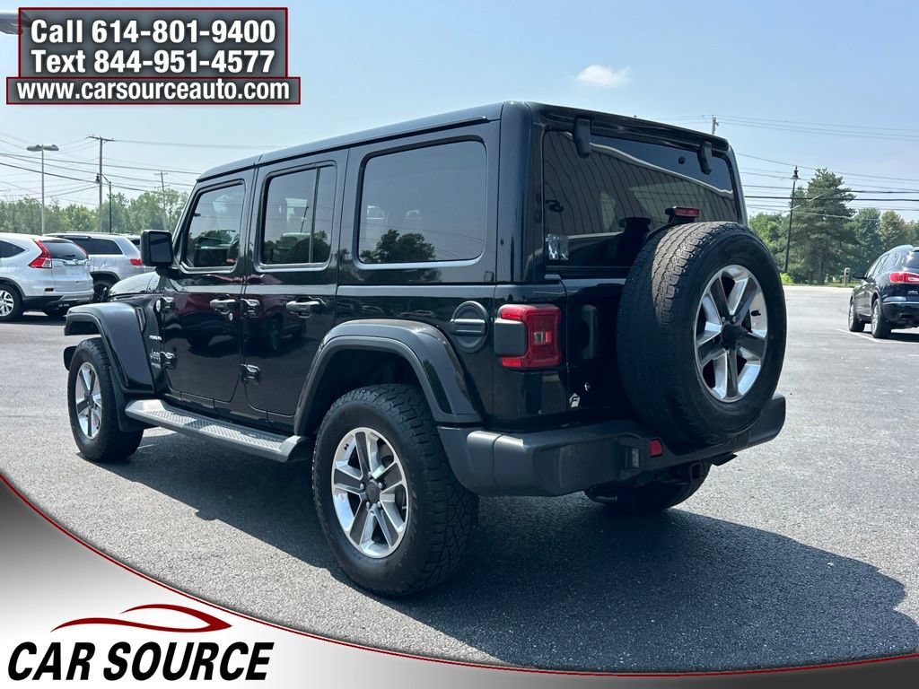 Used 2019 Jeep Wrangler Unlimited Sahara w/ Dual Top Group AWD/4WD image 3