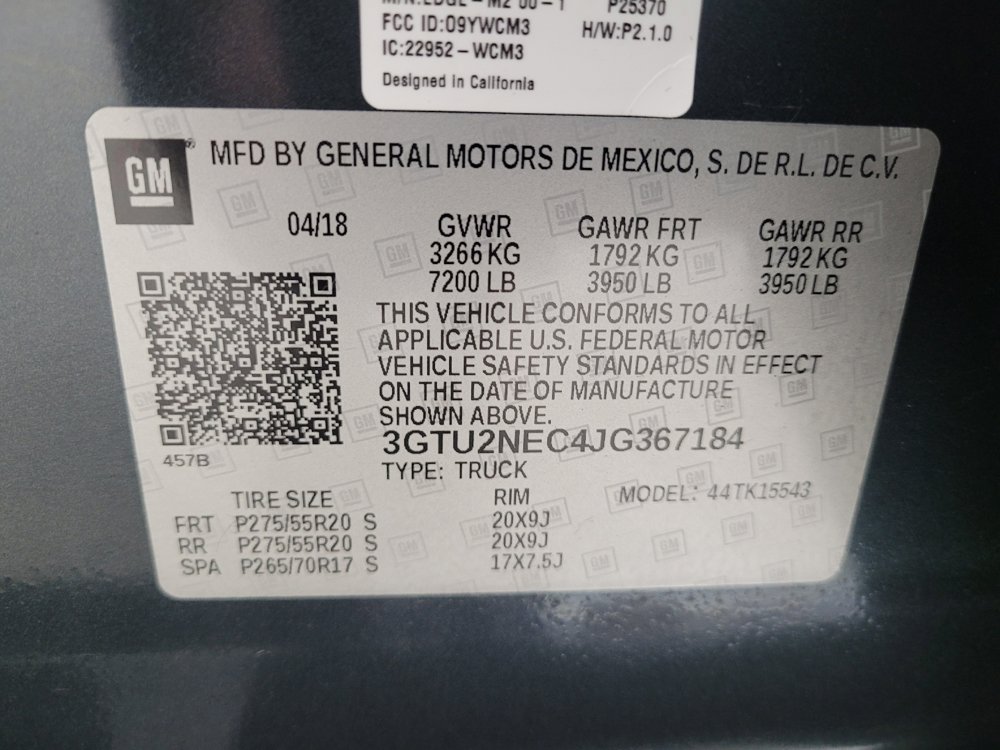 Used 2018 GMC Sierra 1500 SLT AWD/4WD image 33