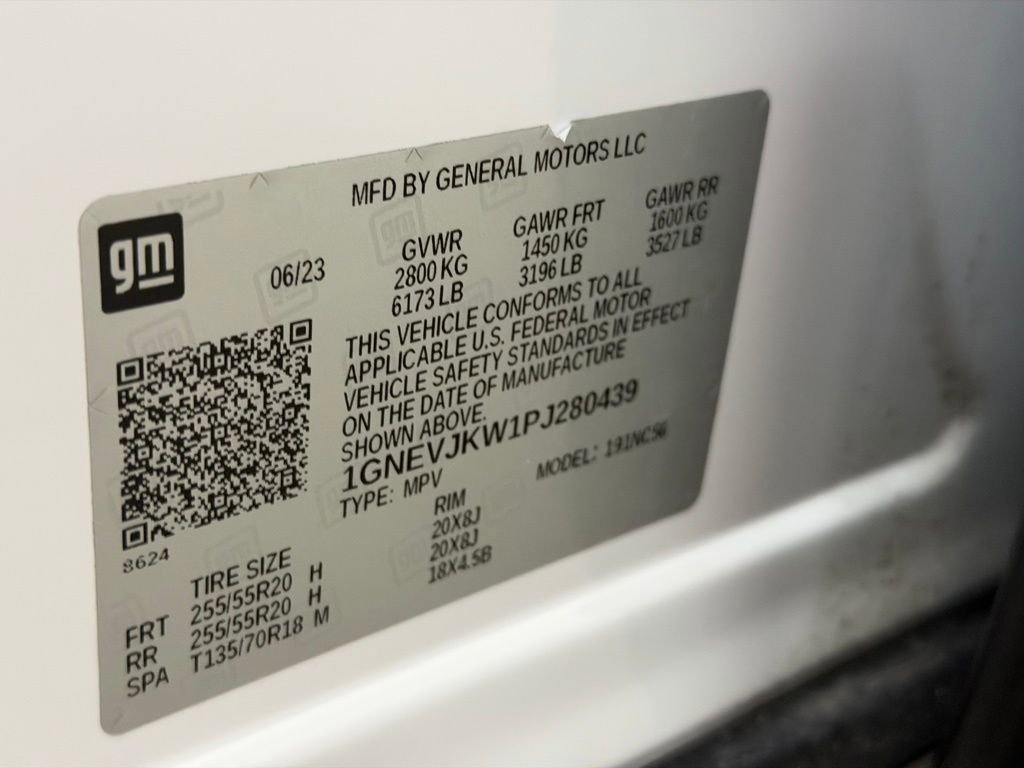 Certified 2023 Chevrolet Traverse RS w/ LPO, Floor Liner Package image 46