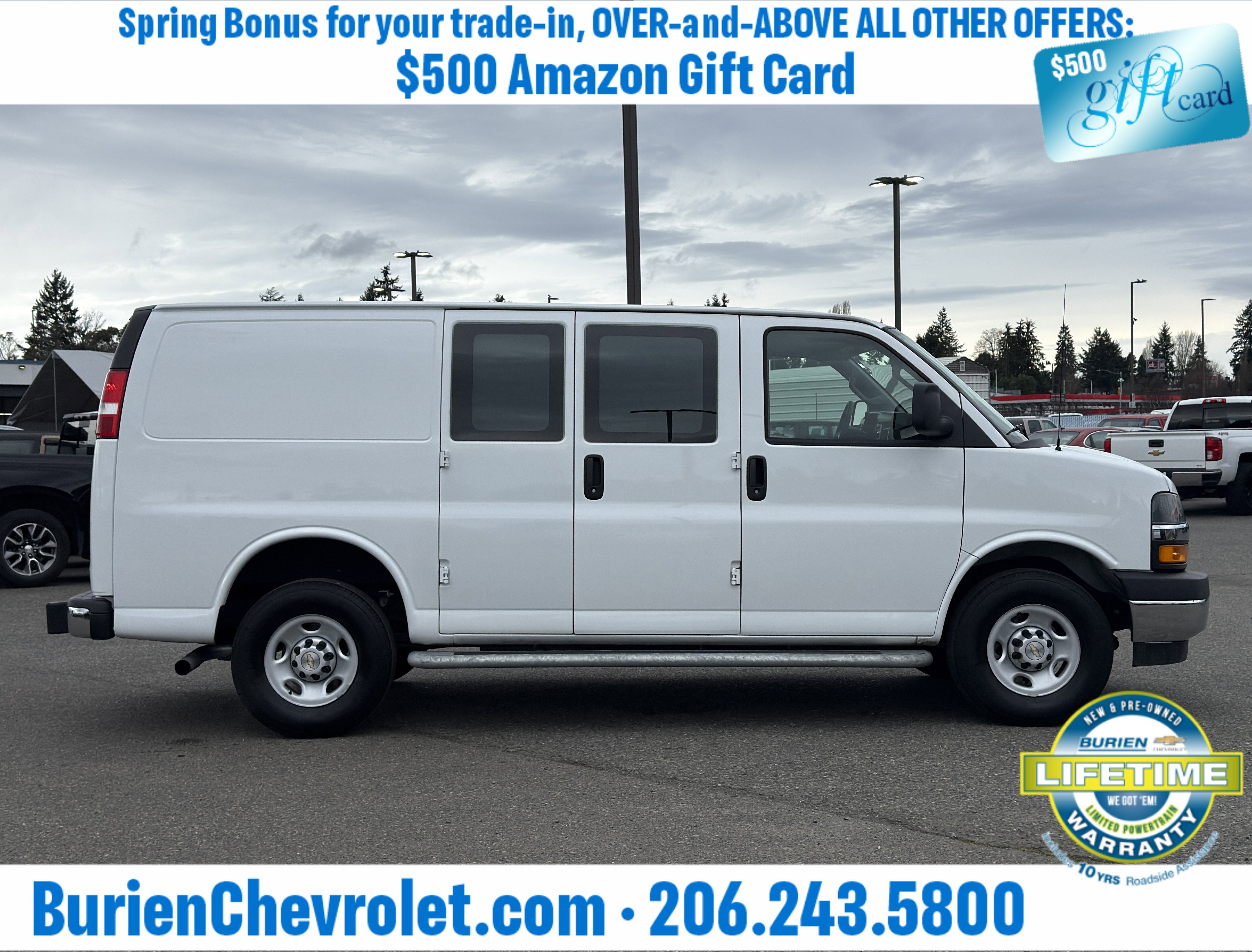Used 2024 Chevrolet Express 2500 w/ Driver Convenience Package image 6
