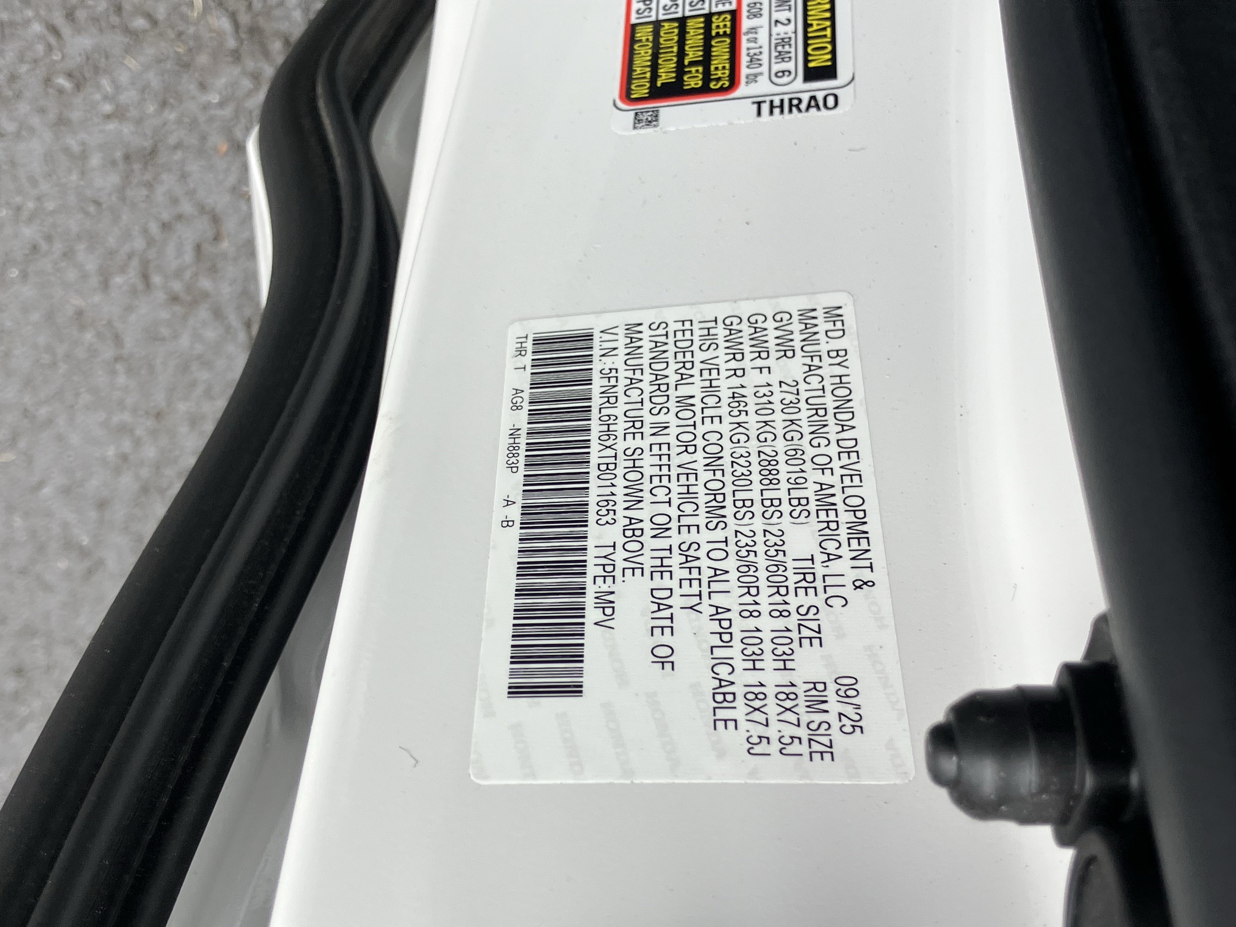 Certified 2026 Honda Odyssey EX-L image 29